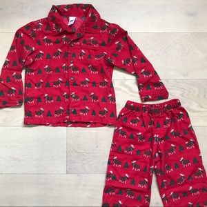 J&J holiday pj set